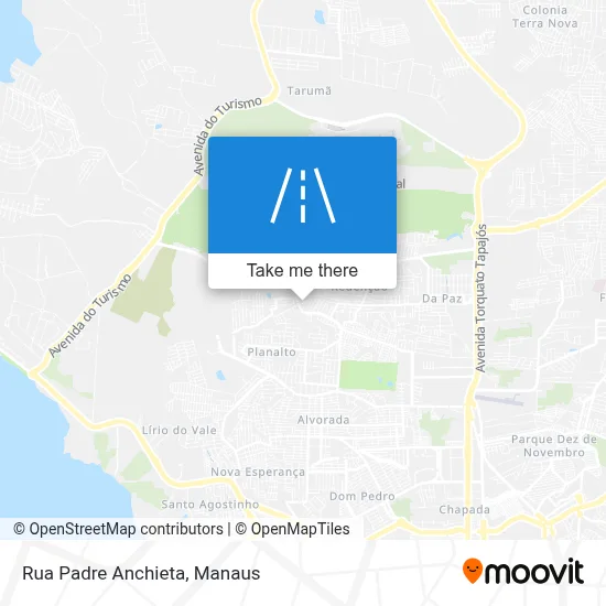 Rua Padre Anchieta map