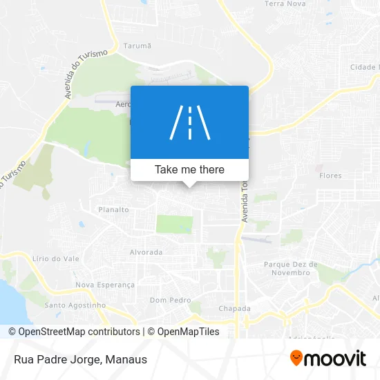 Rua Padre Jorge map