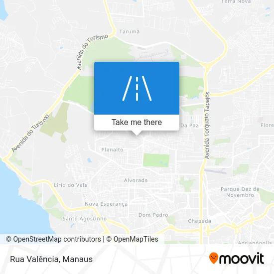 Rua Valência map