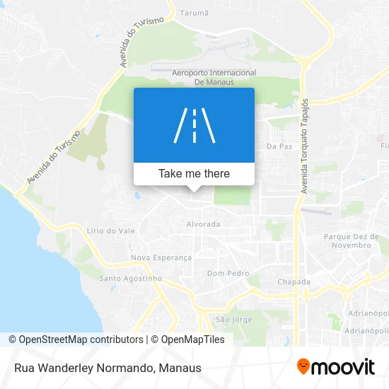 Rua Wanderley Normando map