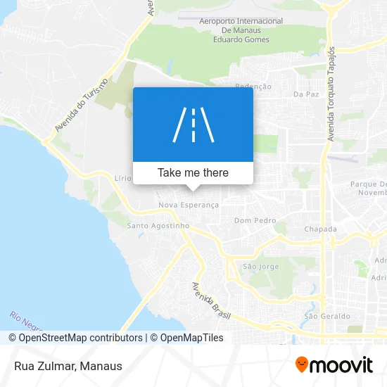 Rua Zulmar map