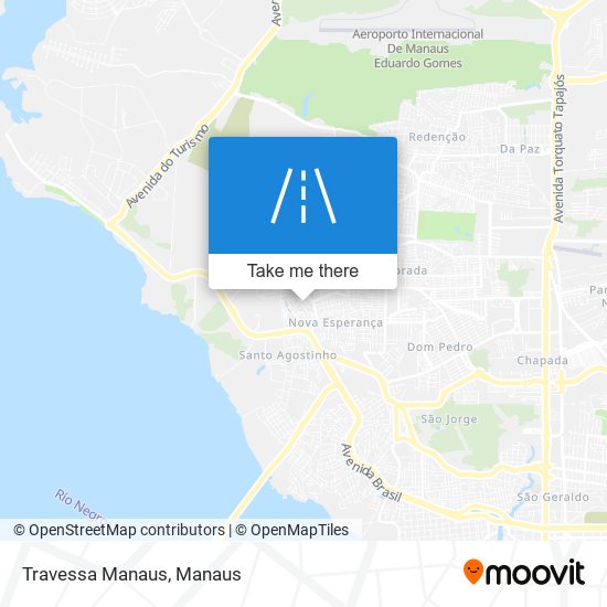 Mapa Travessa Manaus