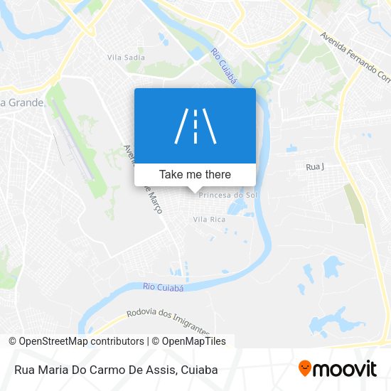 Rua Maria Do Carmo De Assis map
