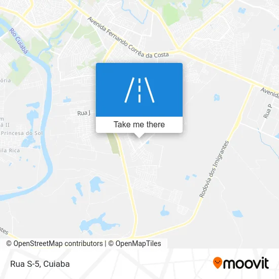 Rua S-5 map