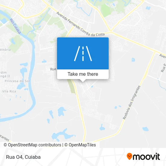 Rua O4 map