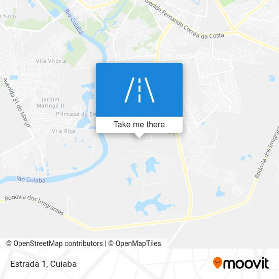 Estrada 1 map
