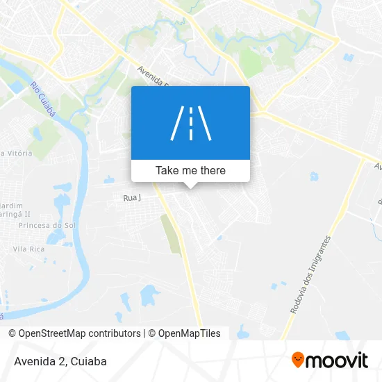 Avenida 2 map