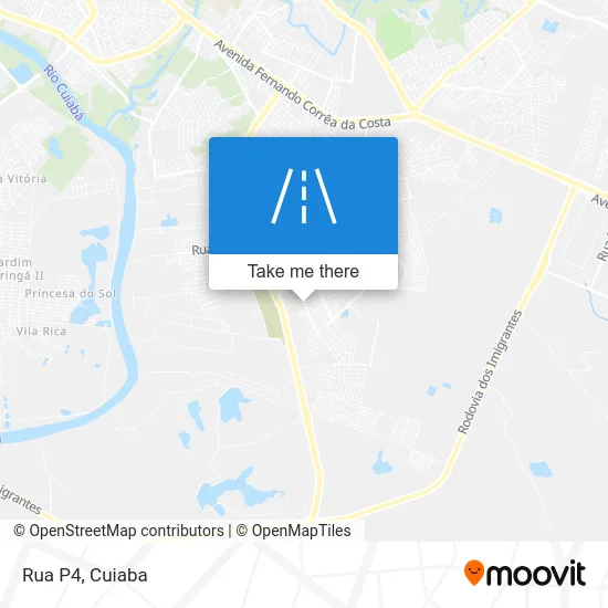 Rua P4 map