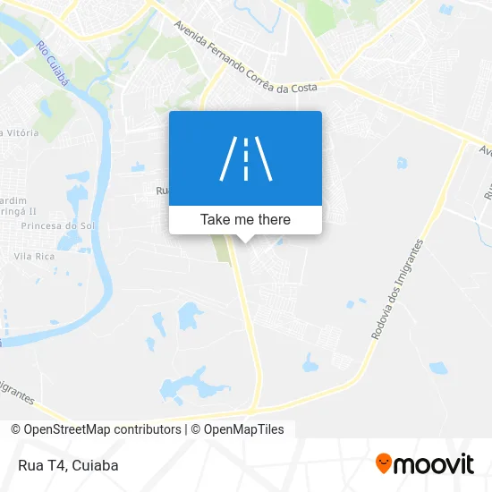 Rua T4 map