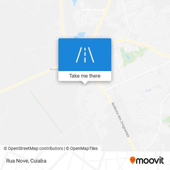 Rua Nove map