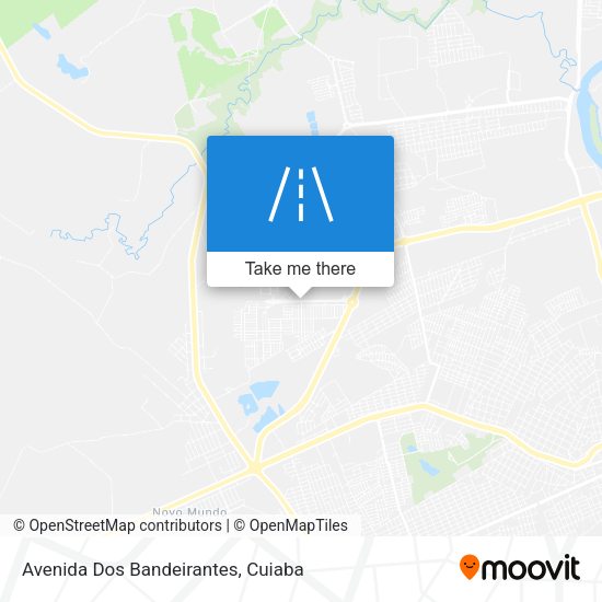 Avenida Dos Bandeirantes map