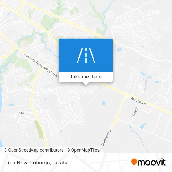 Rua Nova Friburgo map