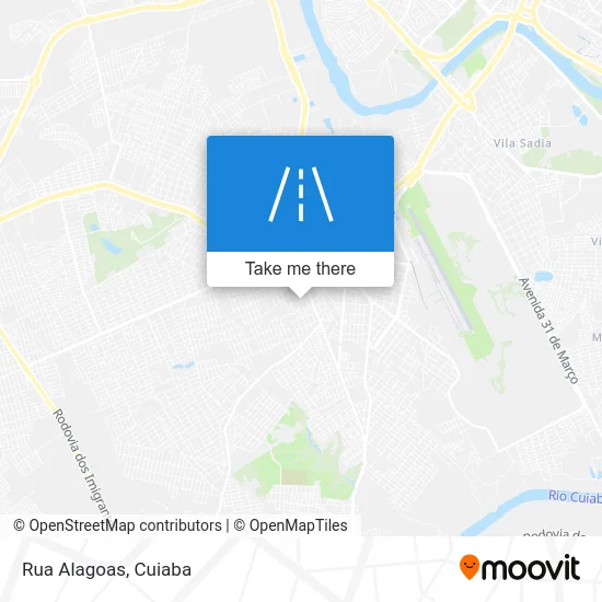 Rua Alagoas map