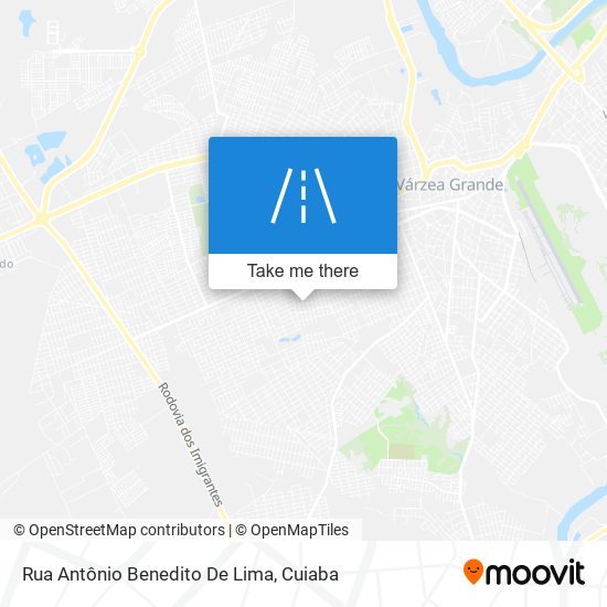 Rua Antônio Benedito De Lima map