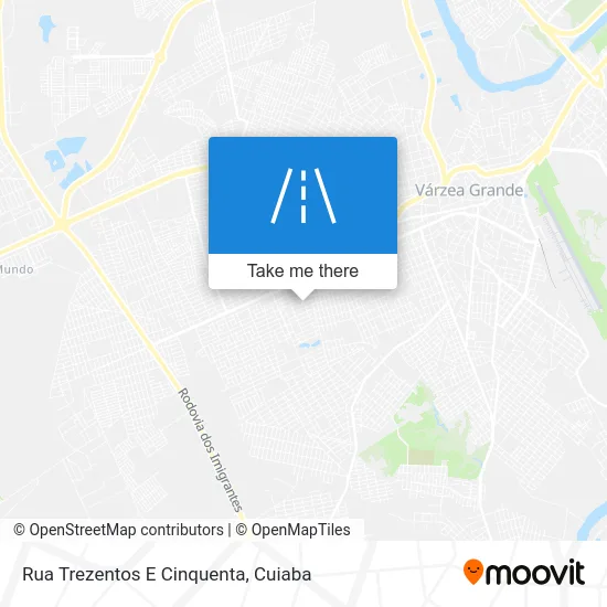Rua Trezentos E Cinquenta map