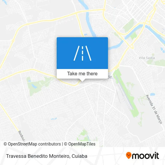 Travessa Benedito Monteiro map