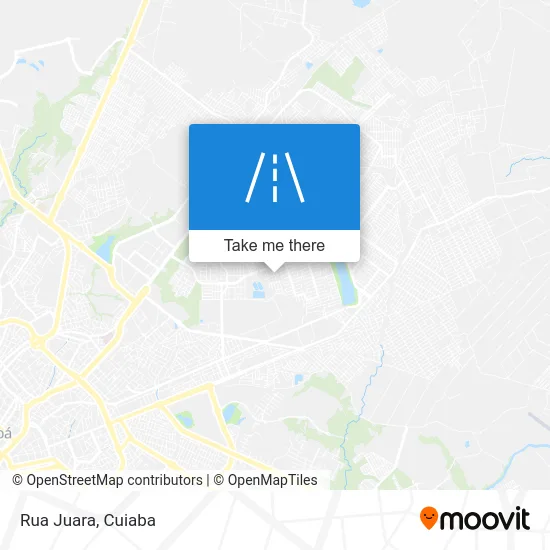 Rua Juara map