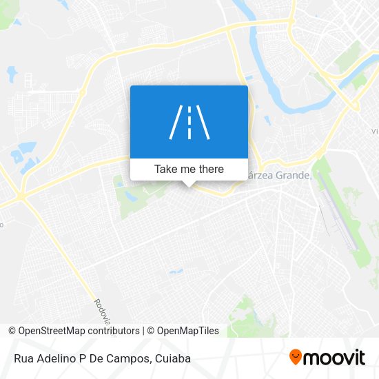 Rua Adelino P De Campos map