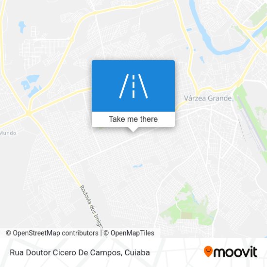 Rua Doutor Cicero De Campos map
