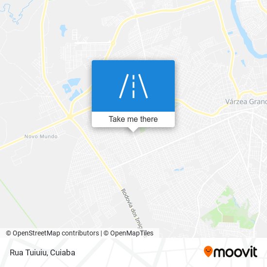 Rua Tuiuiu map