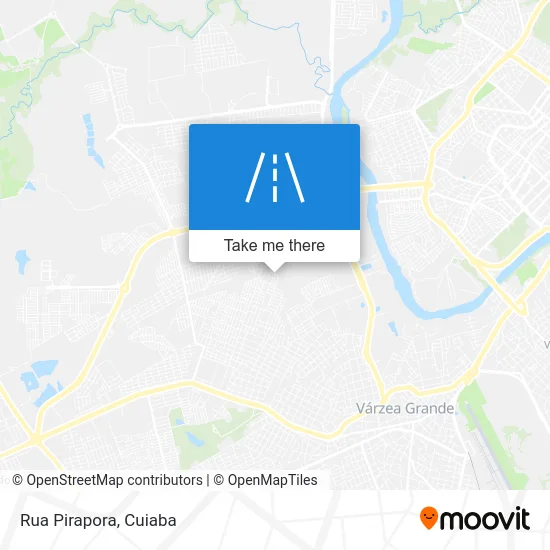 Rua Pirapora map