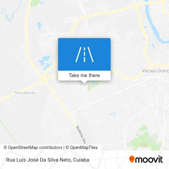 Rua Luís José Da Silva Neto map