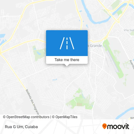 Rua G Um map