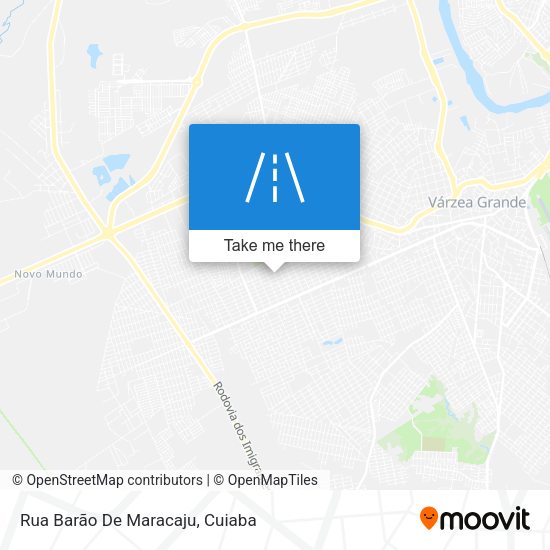 Rua Barão De Maracaju map