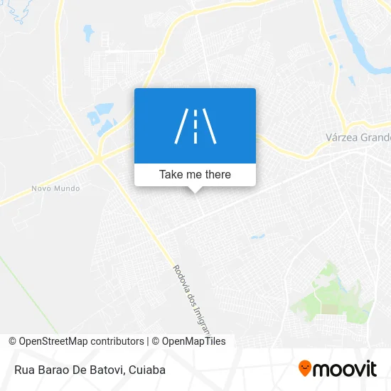 Rua Barao De Batovi map