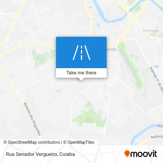 Rua Senador Vergueiro map
