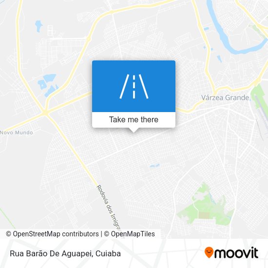 Rua Barão De Aguapei map