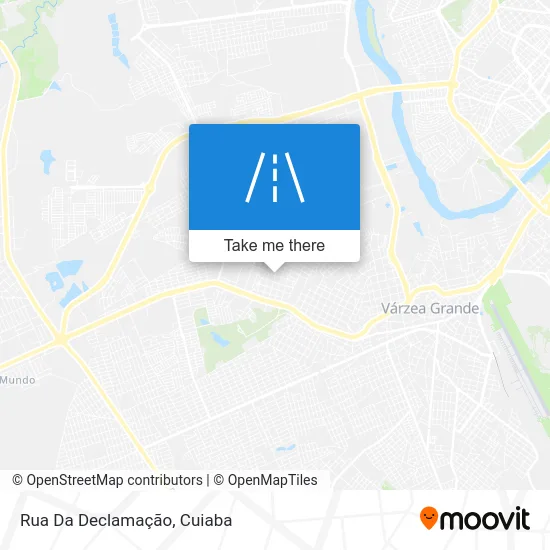 Rua Da Declamação map