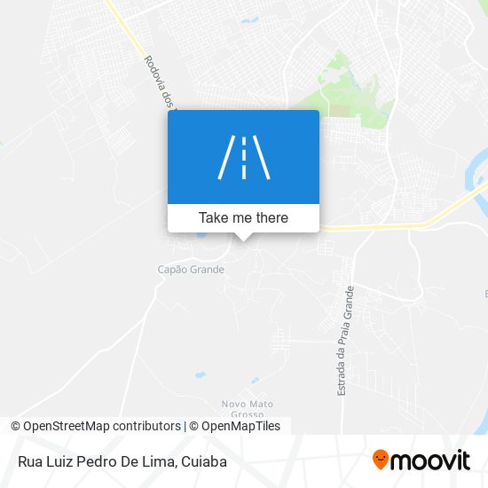 Mapa Rua Luiz Pedro De Lima