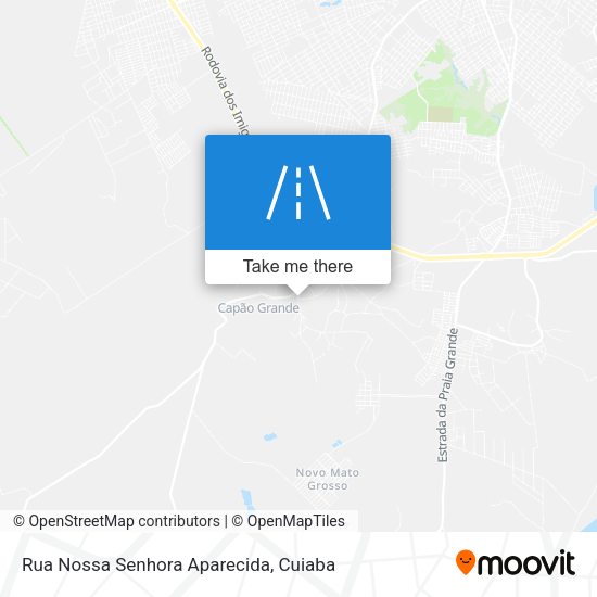 Rua Nossa Senhora Aparecida map