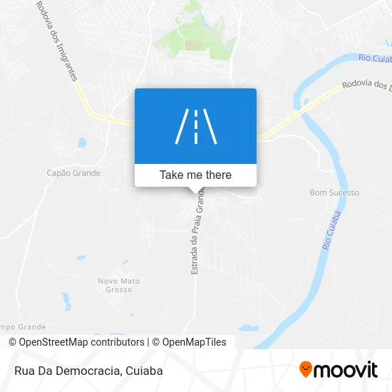 Rua Da Democracia map