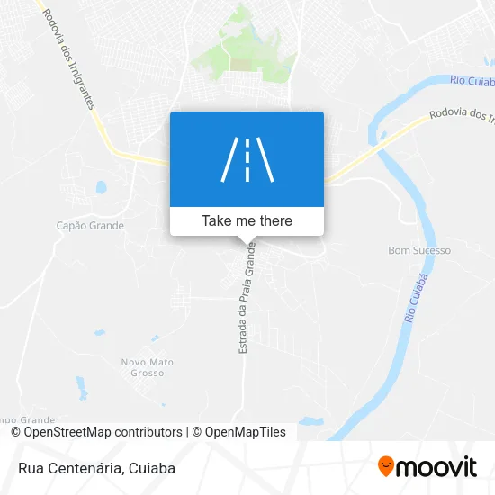 Rua Centenária map