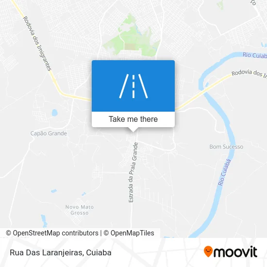 Rua Das Laranjeiras map