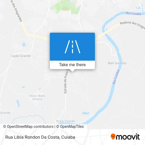 Rua Libia Rondon Da Costa map