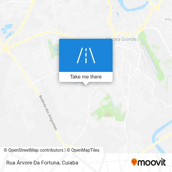 Rua Árvore Da Fortuna map