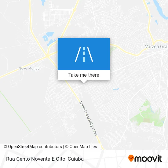 Rua Cento Noventa E Oito map