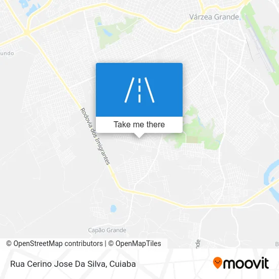Rua Cerino Jose Da Silva map