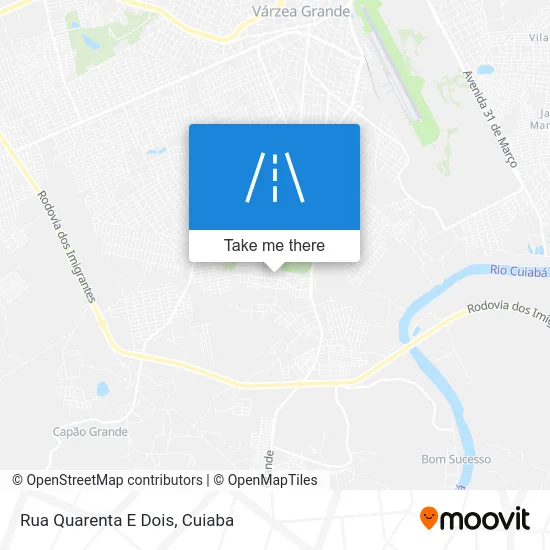 Rua Quarenta E Dois map