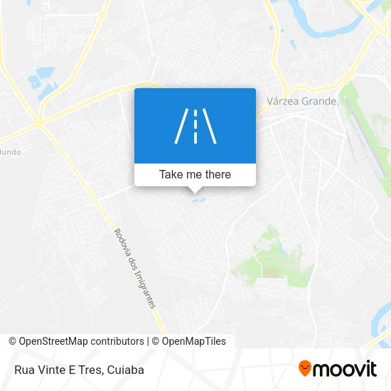 Rua Vinte E Tres map