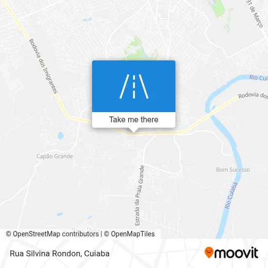 Rua Silvina Rondon map