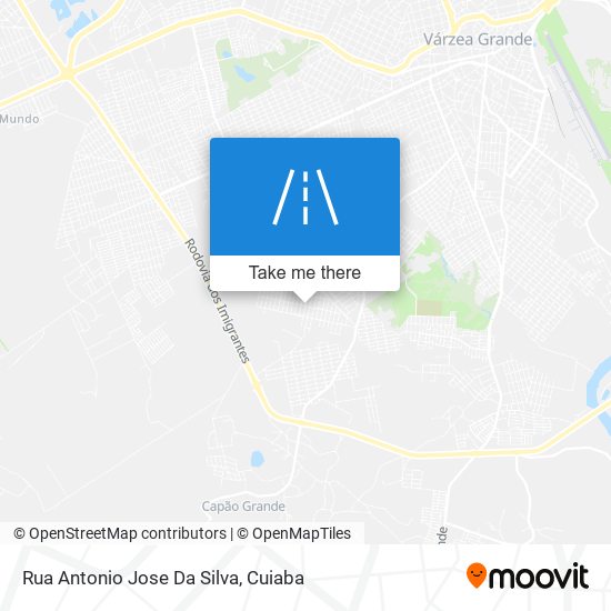 Mapa Rua Antonio Jose Da Silva