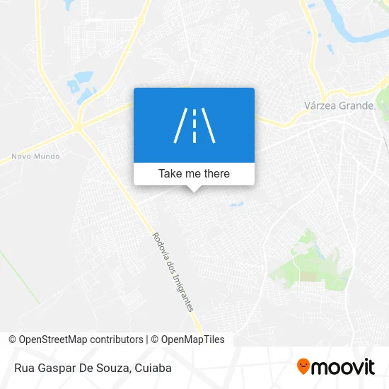 Rua Gaspar De Souza map