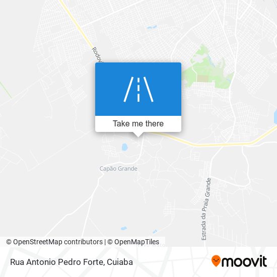 Rua Antonio Pedro Forte map