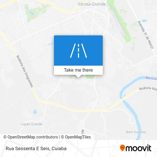 Rua Sessenta E Seis map