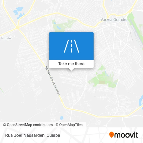 Rua Joel Nassarden map