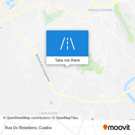 Rua Do Boiadeiro map